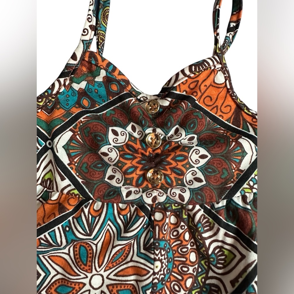 Boho Print Romper - Picture 5 of 6